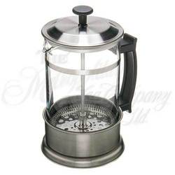 Brushed Stainless Steel Dimbula Tea or Coffee Press - 4 Cup